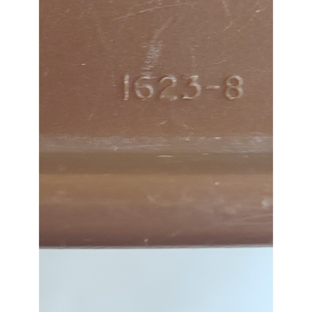 Vintage Tupperware 11 Cup Modular Mate #1620-1 w/ Brown Lid #1623-8 - Picture 8 of 8